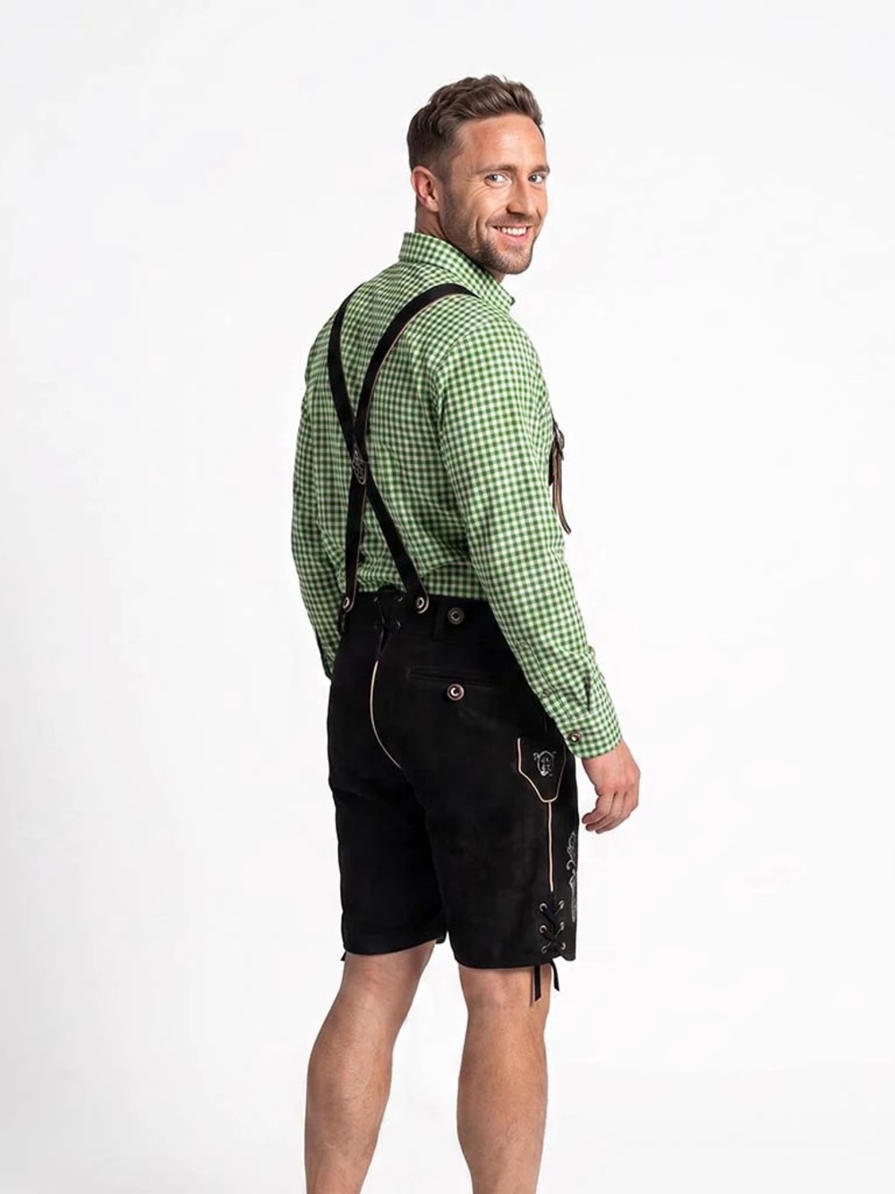 Men's German
Oktoberfest Shirt
Green Checked
Bavarian Shirt - Picture 8 of 15